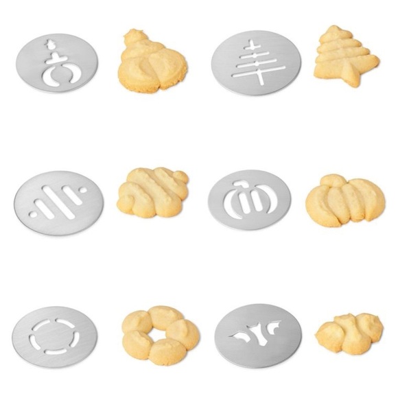 NIB Kuhn Rikon Switzerland Stainless Steel Cookie Press - Picture 2 of 12